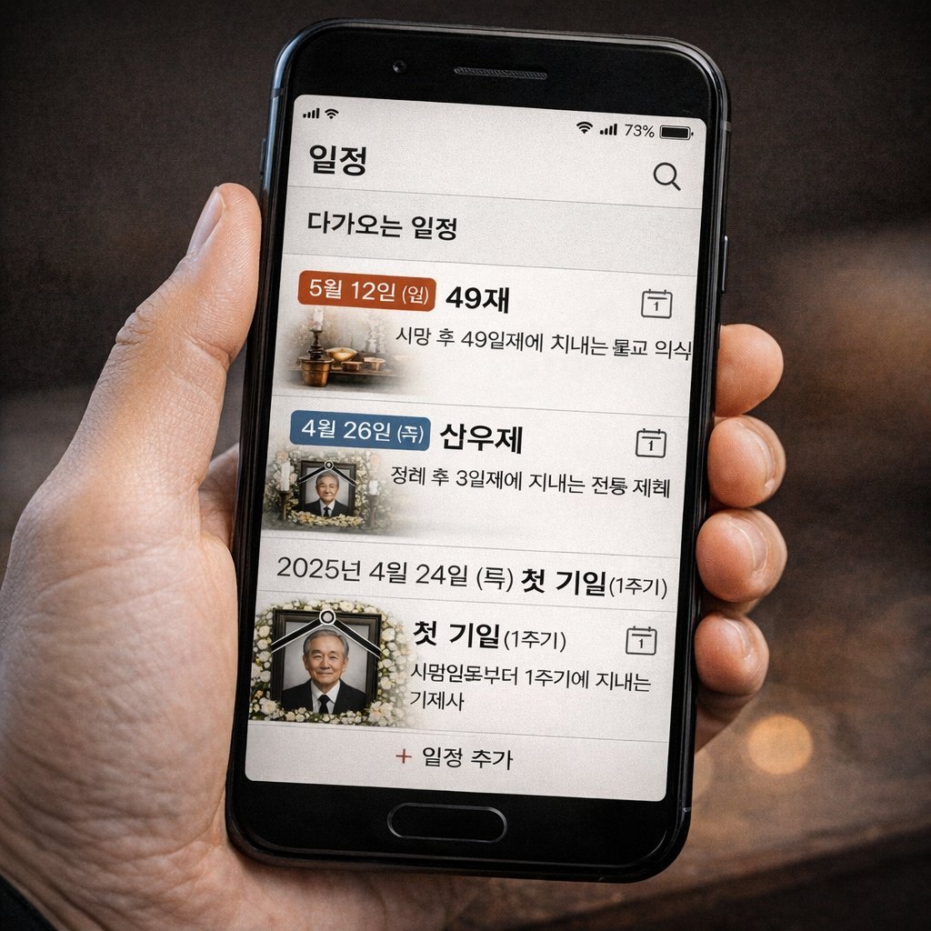 기일안내 서비스