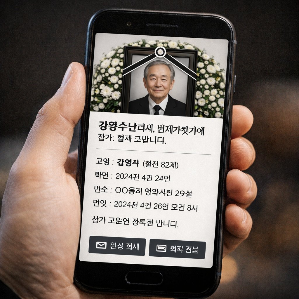 부고 알림 서비스